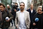 Amsterdam 24 maart 2026
Aankomst Ali B bij paleis v Justitie waar het hoger beroep in zijn zaak speelt.