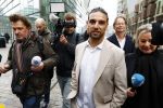 Amsterdam 24 maart 2026
Aankomst Ali B bij paleis v Justitie waar het hoger beroep in zijn zaak speelt.