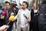 Amsterdam 24 maart 2026
Aankomst Ali B bij paleis v Justitie waar het hoger beroep in zijn zaak speelt.
