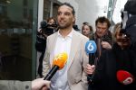 Amsterdam 24 maart 2026
Aankomst Ali B bij paleis v Justitie waar het hoger beroep in zijn zaak speelt.