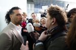 Amsterdam 24 maart 2026
Aankomst Ali B bij paleis v Justitie waar het hoger beroep in zijn zaak speelt.
