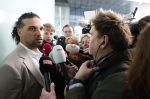 Amsterdam 24 maart 2026
Aankomst Ali B bij paleis v Justitie waar het hoger beroep in zijn zaak speelt.