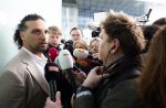 Amsterdam 24 maart 2026
Aankomst Ali B bij paleis v Justitie waar het hoger beroep in zijn zaak speelt.