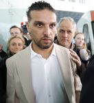 Amsterdam 24 maart 2026
Aankomst Ali B bij paleis v Justitie waar het hoger beroep in zijn zaak speelt.