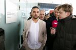 Amsterdam 24 maart 2026
Aankomst Ali B bij paleis v Justitie waar het hoger beroep in zijn zaak speelt.