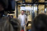 Amsterdam 24 maart 2026
Vertrek  Ali B bij paleis v Justitie waar het hoger beroep in zijn zaak speelt.