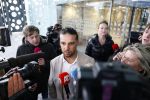 Amsterdam 24 maart 2026
Vertrek  Ali B bij paleis v Justitie waar het hoger beroep in zijn zaak speelt.