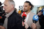 Amsterdam 24 maart 2026
Vertrek  Ali B bij paleis v Justitie waar het hoger beroep in zijn zaak speelt.