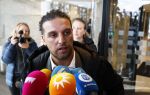 Amsterdam 30 maart 2026
De 3e en laatste dag van het hoger beroep van Ali B bij het paleis van justitie in Amsterdam . De pers was weer in grote getalen aanwezig .