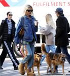 Amsterdam 5 maart 2026
Annekee Molenaar met hun 2 honden op straat in Amsterdam zuid.