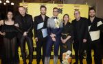 Amsterdam 2 maart 2026
Boekpresentatie Splinter Chabot in de stadsschouwburg van Amsterdam. bart Chabot met zijn vrouw en zoons Splinter Sebastiaan Maurits en Storm