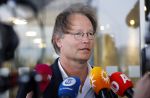 Amsterdam 24 maart 2026
Vertrek  Ali B bij paleis v Justitie waar het hoger beroep in zijn zaak speelt. Bart Swier