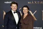 Amsterdam 11 maart 2026
Premiere 2e seizoen Maxima ( Videoland) in nieuwe kerk in Amsterdam . Beau v Erven Dorens met zijn vrouw Selly