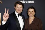 Amsterdam 11 maart 2026
Premiere 2e seizoen Maxima ( Videoland) in nieuwe kerk in Amsterdam . Beau v Erven Dorens met zijn vrouw Selly