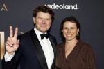 Amsterdam 11 maart 2026
Premiere 2e seizoen Maxima ( Videoland) in nieuwe kerk in Amsterdam . Beau v Erven Dorens met zijn vrouw Selly