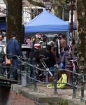 Amsterdam 24 maart 2026
Opnames film the Rider met Brad Pitt  in het centrum  van Amsterdam