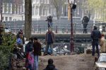 Amsterdam 24 maart 2026
Opnames film the Rider met Brad Pitt  in het centrum  van Amsterdam