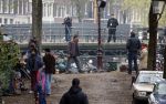 Amsterdam 24 maart 2026
Opnames film the Rider met Brad Pitt  in het centrum  van Amsterdam