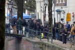 Amsterdam 24 maart 2026
Opnames film the Rider met Brad Pitt  in het centrum  van Amsterdam