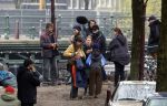 Amsterdam 24 maart 2026
Opnames film the Rider met Brad Pitt  in het centrum  van Amsterdam