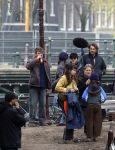 Amsterdam 24 maart 2026
Opnames film the Rider met Brad Pitt  in het centrum  van Amsterdam