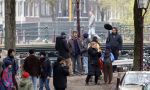 Amsterdam 24 maart 2026
Opnames film the Rider met Brad Pitt  in het centrum  van Amsterdam