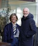 Amsterdam 8 maart 2026
Caroline Tensen  met haar man Ernst-Jan Smids in Amsterdam zuid.