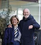 Amsterdam 8 maart 2026
Caroline Tensen  met haar man Ernst-Jan Smids in Amsterdam zuid.