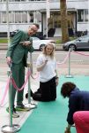 Den Haag 31 maart 2026
Koningin MÃ¡xima is aanwezig bij de viering van het 70-jarig jubileum van Oxfam Novib. De internationale humanitaire organisatie kijkt tijdens de viering vooruit naar de grote, wereldwijde uitdagingen van deze tijd. Koningin MÃ¡xima opent tijdens de bijeenkomst het nieuwe kantoor. Jan v Zanen en Wouter Kolff  ontvangen Maxima . Dolf Jansen