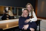 Amsterdam 27 maart 2026
Frank v Etten en zijn vrouw Melanie in de kleedkamer voor zijn concert in AFAS Live.