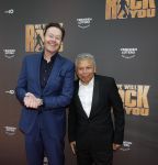 Amsterdam 29 maart 2026
Premiere we will rock you in het deLaMar theater . Gijs Staverman kwam met zijn schoonvader