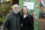 Amsterdam 1 maart 2026
Presentatie boek Lies Visschedijk bij de botanische tuin . Hans Dorrestijn reikte het eerste exemplaar uit .