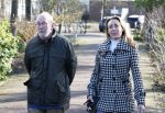 Amsterdam 1 maart 2026
Presentatie boek Lies Visschedijk bij de botanische tuin . Hans Dorrestijn reikte het eerste exemplaar uit . Hans Dorrestijn met zijn PA Daniela Titocci