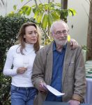 Amsterdam 1 maart 2026
Presentatie boek Lies Visschedijk bij de botanische tuin . Hans Dorrestijn reikte het eerste exemplaar uit . Hans Dorrestijn met zijn PA Daniela Titocci