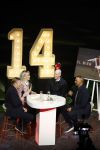 Amsterdam 21 maart 2026
Premiere docu over Johan Cruijff in de Johan Cruijff Arena .  Helene Hendriks interviewt Jordy Cruijff Ronald Koeman en Ruud Gullit