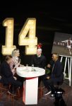 Amsterdam 21 maart 2026
Premiere docu over Johan Cruijff in de Johan Cruijff Arena .  Helene Hendriks interviewt Jordy Cruijff Ronald Koeman en Ruud Gullit