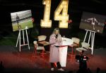 Amsterdam 21 maart 2026
Premiere docu over Johan Cruijff in de Johan Cruijff Arena .  Helene Hendriks interviewt Jordy Cruijff Ronald Koeman en Ruud Gullit