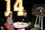 Amsterdam 21 maart 2026
Premiere docu over Johan Cruijff in de Johan Cruijff Arena .  Helene Hendriks interviewt Jordy Cruijff Ronald Koeman en Ruud Gullit