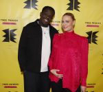 Amsterdam 2 maart 2026
Boekpresentatie Splinter Chabot in de stadsschouwburg van Amsterdam. Iris de Graaf zwanger met partner Tony Boakye