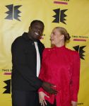 Amsterdam 2 maart 2026
Boekpresentatie Splinter Chabot in de stadsschouwburg van Amsterdam. Iris de Graaf zwanger met partner Tony Boakye
