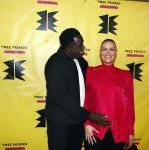 Amsterdam 2 maart 2026
Boekpresentatie Splinter Chabot in de stadsschouwburg van Amsterdam. Iris de Graaf zwanger met partner Tony Boakye