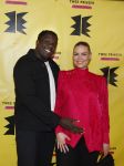 Amsterdam 2 maart 2026
Boekpresentatie Splinter Chabot in de stadsschouwburg van Amsterdam. Iris de Graaf zwanger met partner Tony Boakye
