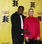Amsterdam 2 maart 2026
Boekpresentatie Splinter Chabot in de stadsschouwburg van Amsterdam. Iris de Graaf zwanger met partner Tony Boakye