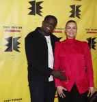 Amsterdam 2 maart 2026
Boekpresentatie Splinter Chabot in de stadsschouwburg van Amsterdam. Iris de Graaf zwanger met partner Tony Boakye