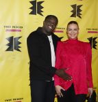 Amsterdam 2 maart 2026
Boekpresentatie Splinter Chabot in de stadsschouwburg van Amsterdam. Iris de Graaf zwanger met partner Tony Boakye