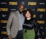 Leiden 31 maart 2026
Premiere Soldaat in verzet in de schouwburg van Leiden. Jeannine Larose met partner