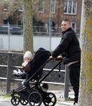 Amsterdam 30 maart 2026
Jeffrey wammes achter de kinderwagen met daarin zijn kindje