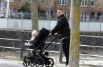 Amsterdam 30 maart 2026
Jeffrey wammes achter de kinderwagen met daarin zijn kindje