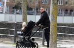 Amsterdam 30 maart 2026
Jeffrey wammes achter de kinderwagen met daarin zijn kindje