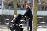 Amsterdam 30 maart 2026
Jeffrey wammes achter de kinderwagen met daarin zijn kindje